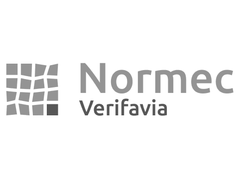 The logo of Verifavia part of Normec group